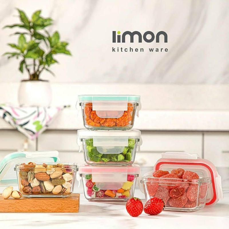 Limon glass container