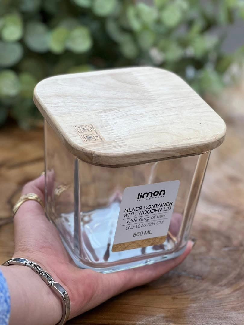 Glass container 860 mL