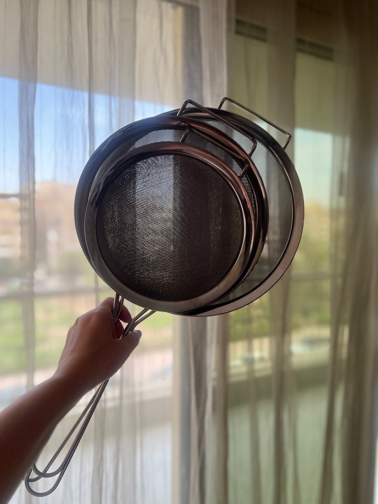 Stainless strainer
