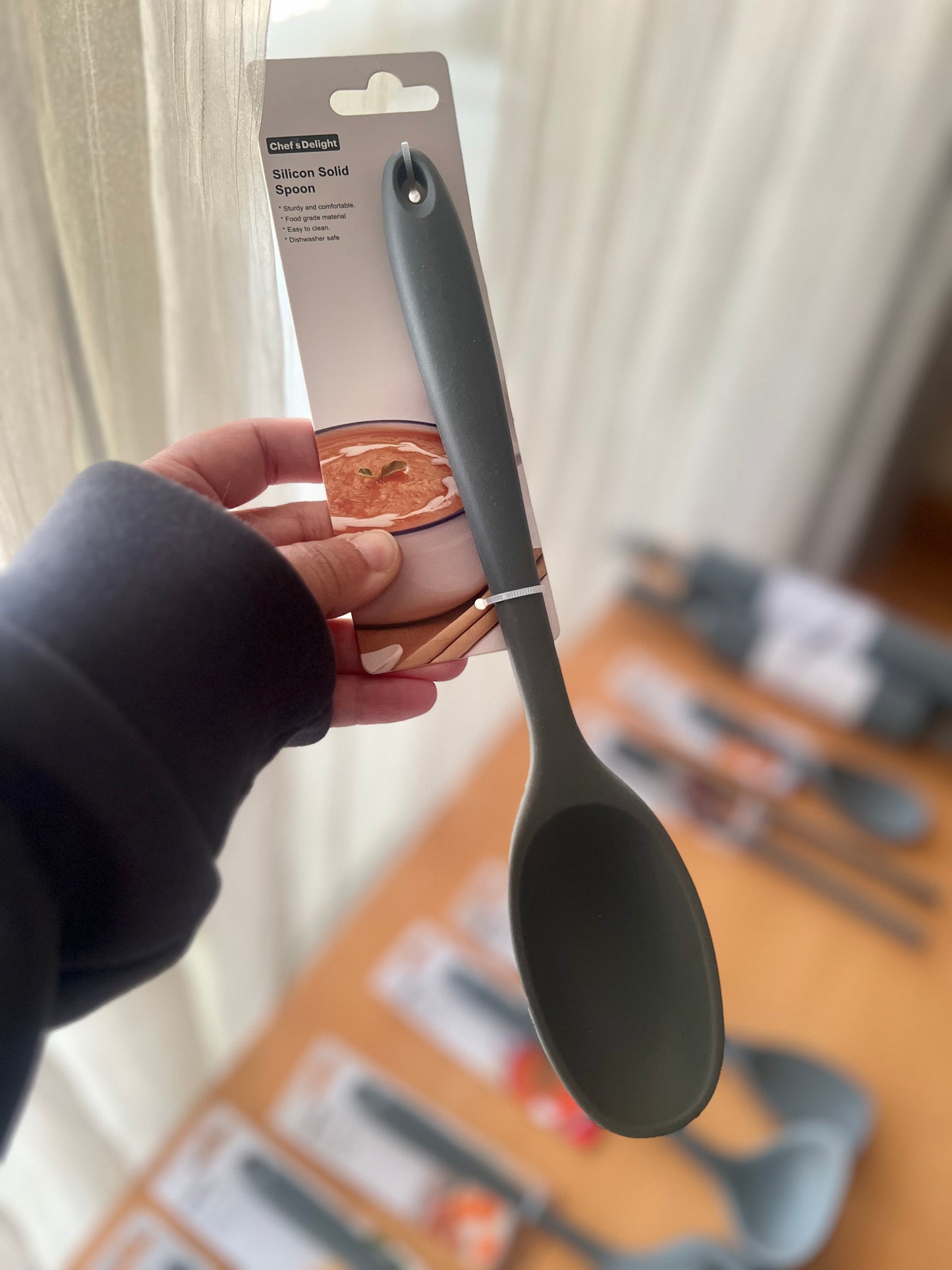 Silicon spoon