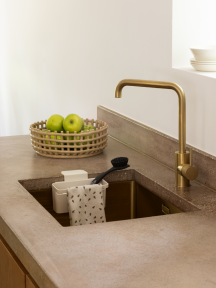 Sinkside in-sink organizer