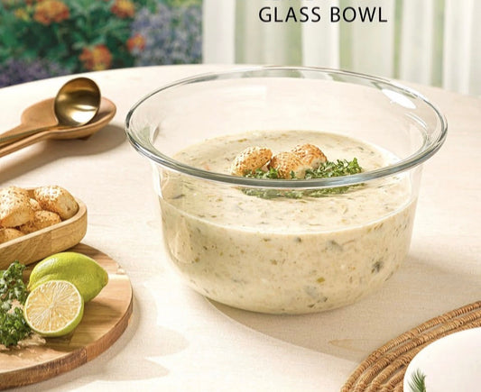 Glass bowl