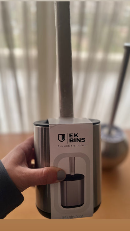 Stainless toilet brush