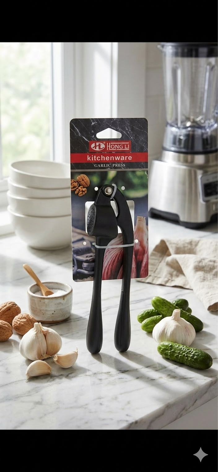 Garlic press