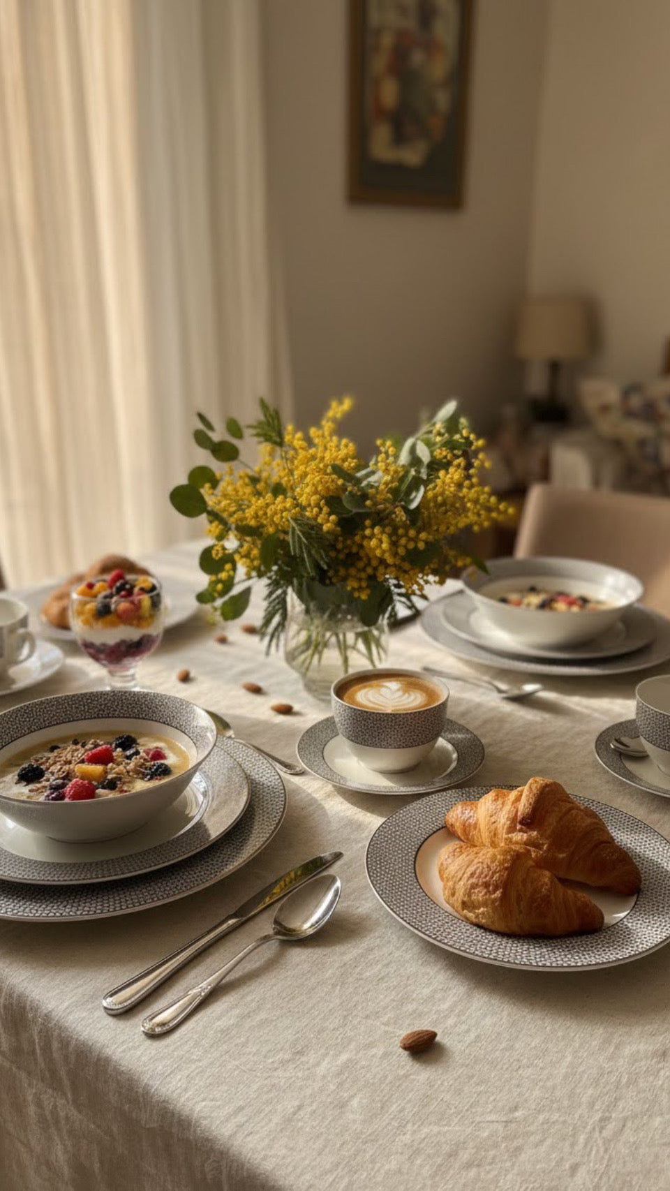 Melanie 32-Piece New Bone China Dinner set