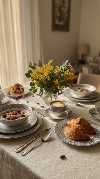 Melanie 32-Piece New Bone China Dinner set