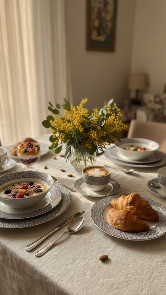 Melanie 32-Piece New Bone China Dinner set