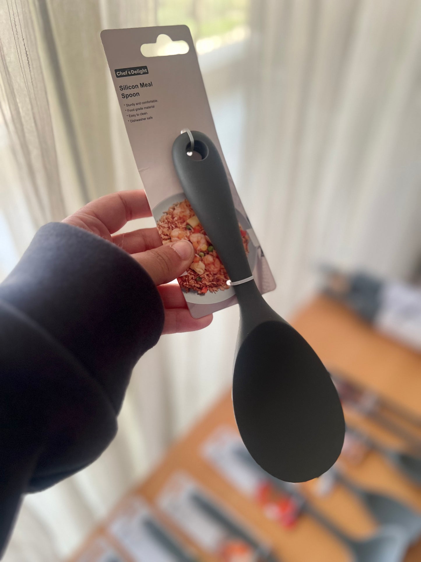 Silicon spoon