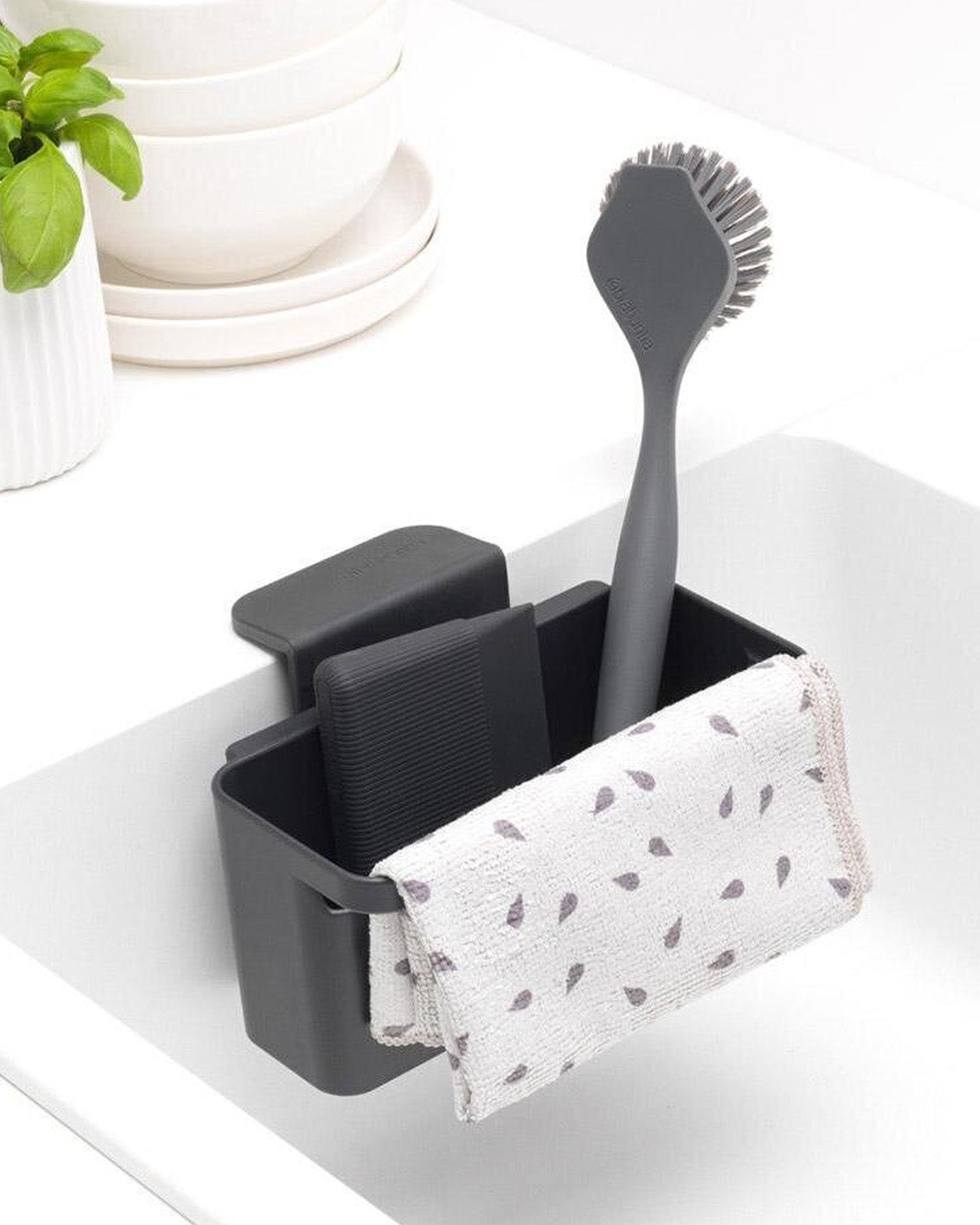 Sinkside in-sink organizer