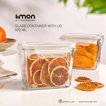 Glass container 920 ml