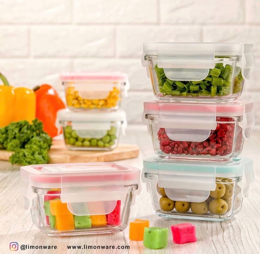 Limon glass container