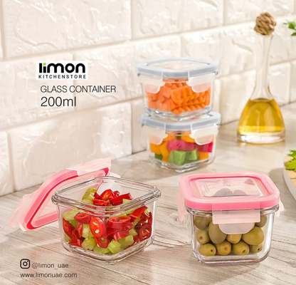 Limon glass container