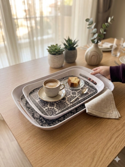 Melamine trays