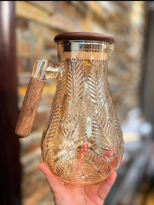 Glass pitcher