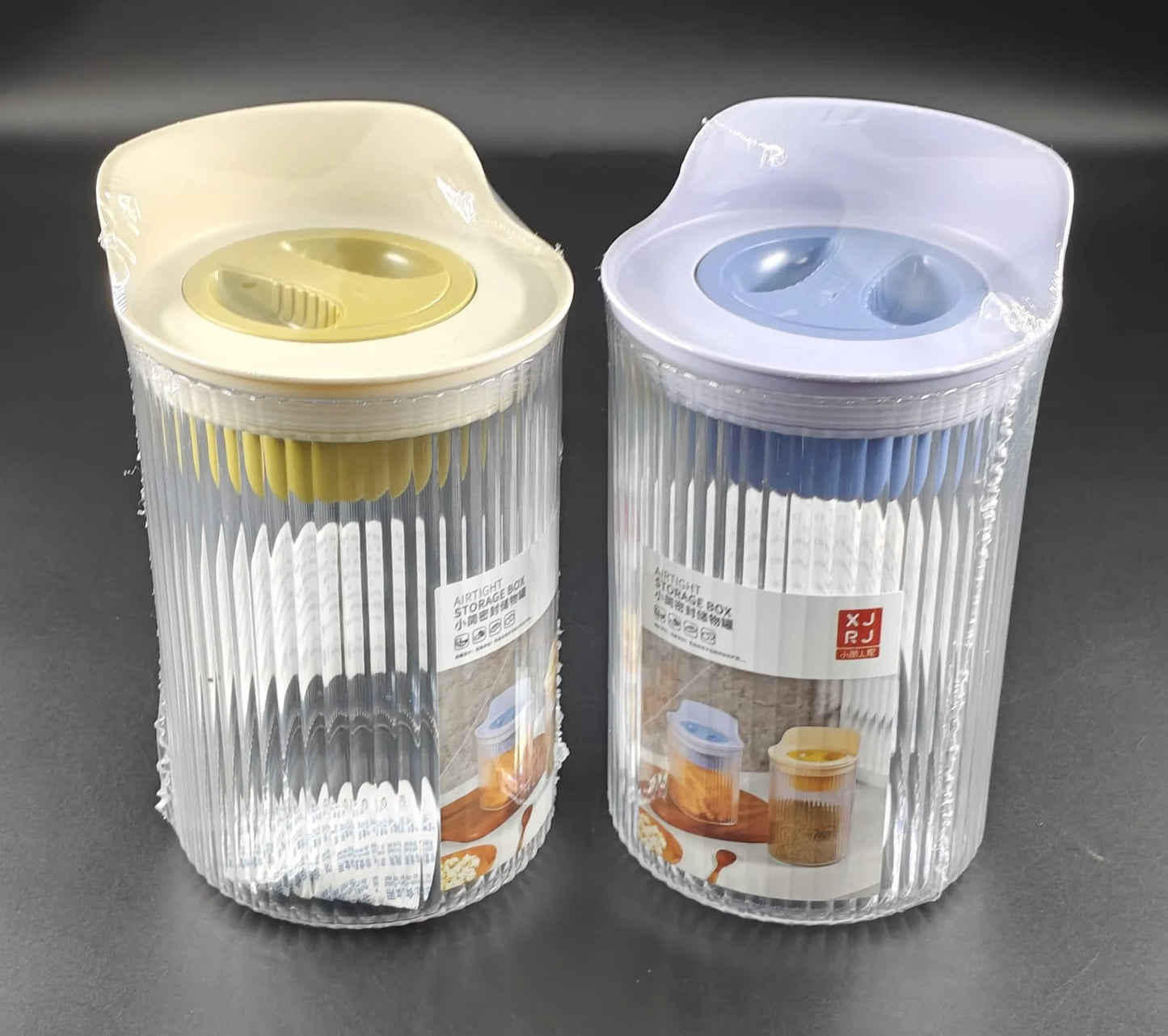 Airtight food storage containers