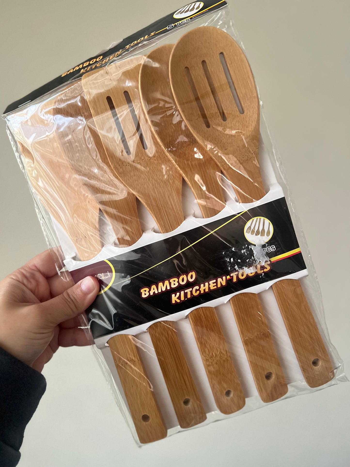 Bamboo kitchen tools