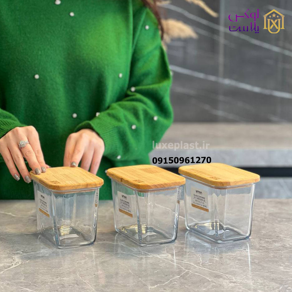 Glass container 920mL