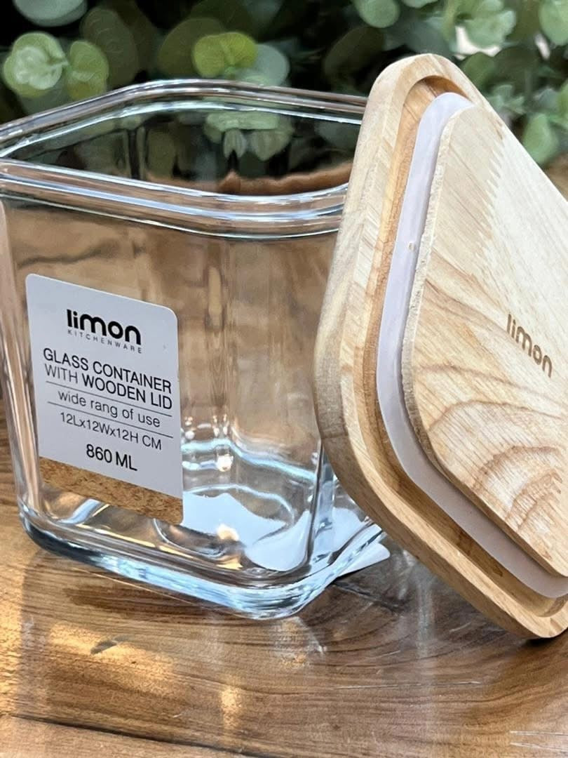 Glass container 860 mL