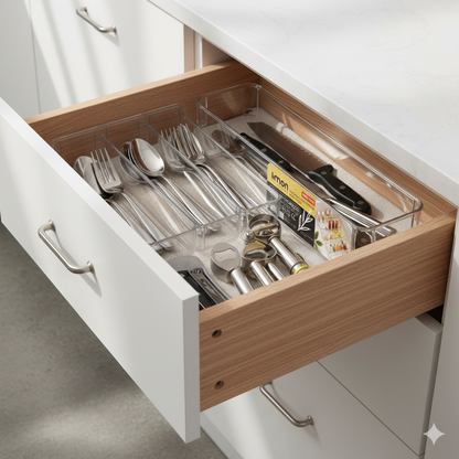 Drawer acrylic organizer