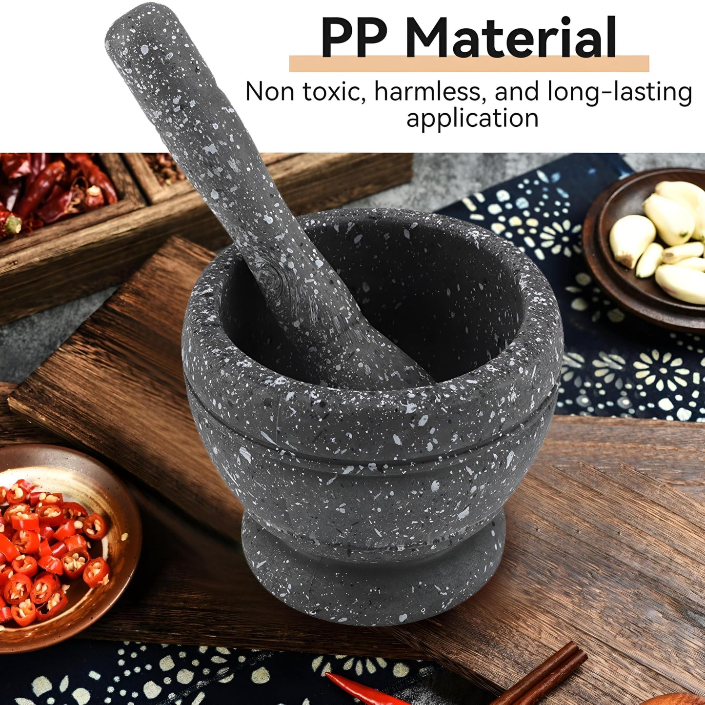 Plastic granite hun