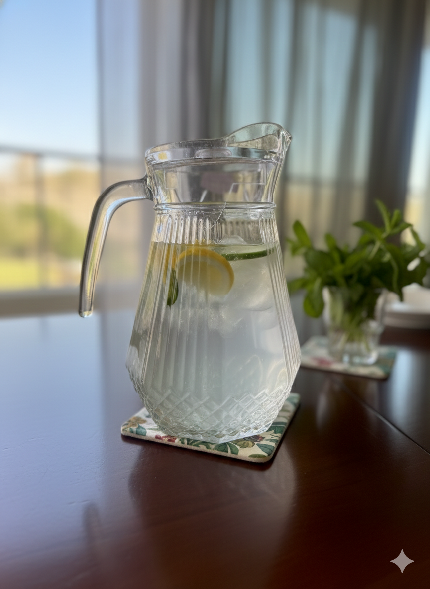 Glass jug