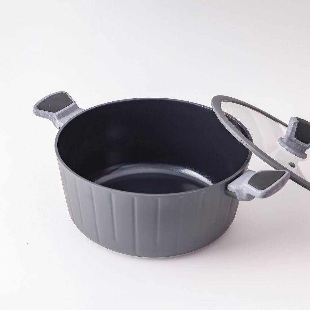 Chef's Delight Brilliant Cookware – Premium Non-Stick Pots and Pans, Durable Heat-Resistant Cookware for Even Cooking, Ideal Kitchen Essentials for Home and Professional Chefs
