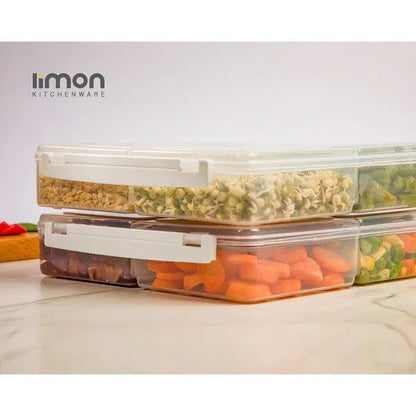4 Section Freezer Box with Lid by Limon