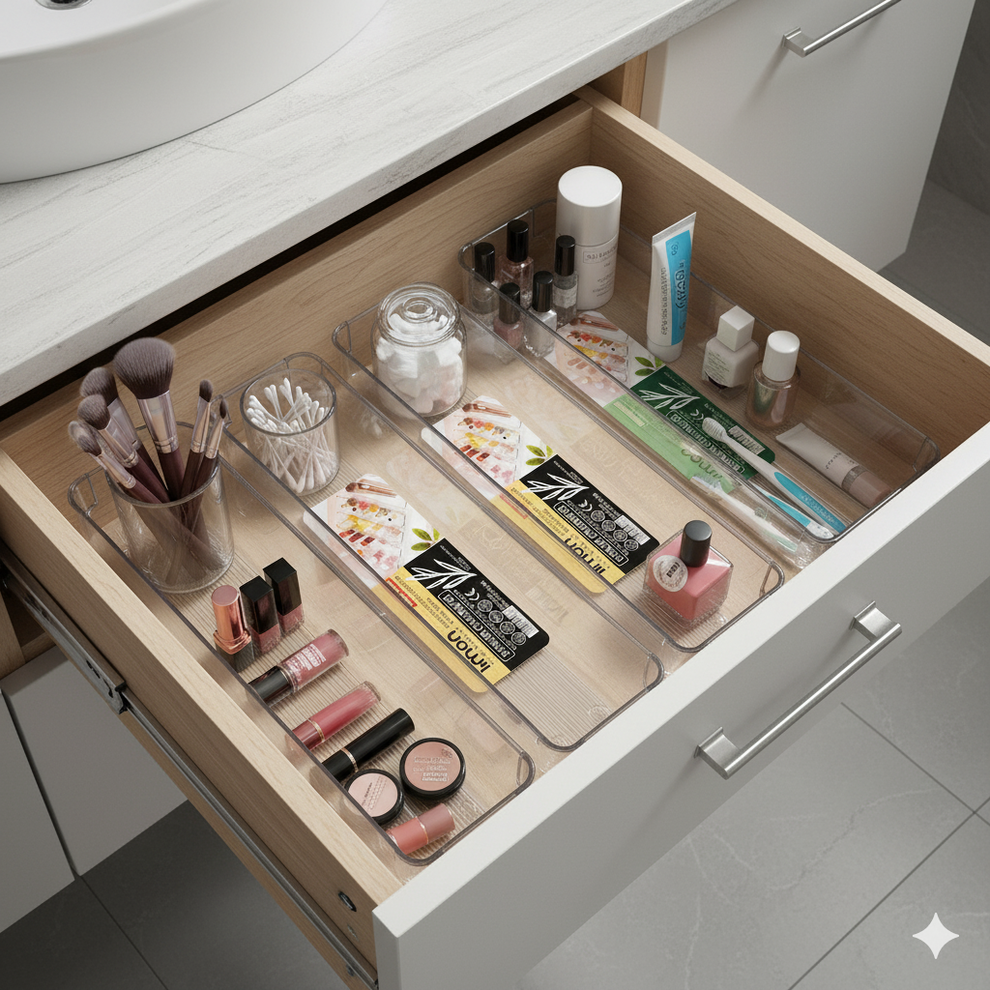 Drawer acrylic organizer