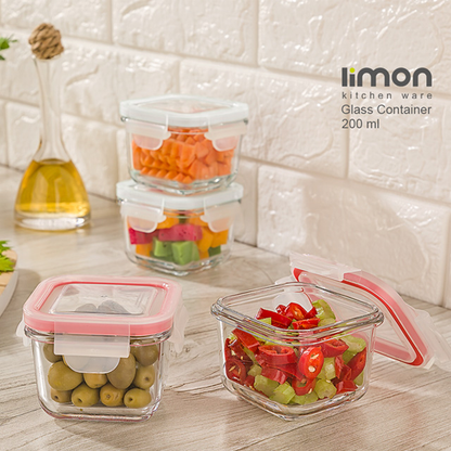 Limon glass container