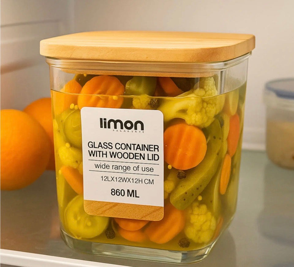 Glass container 860 mL