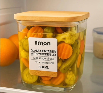 Glass container 860 mL