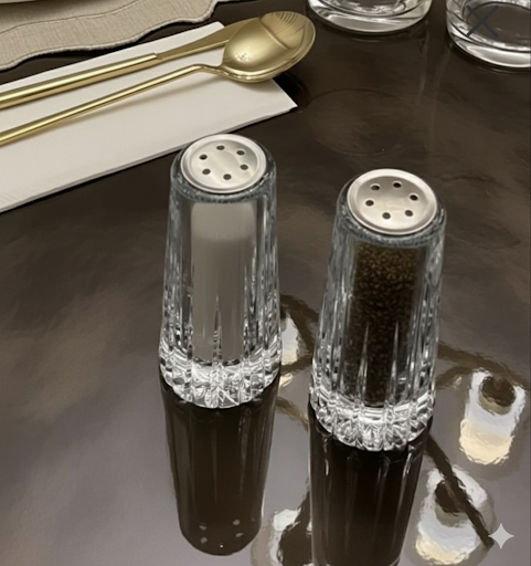Salt and pepper shakers