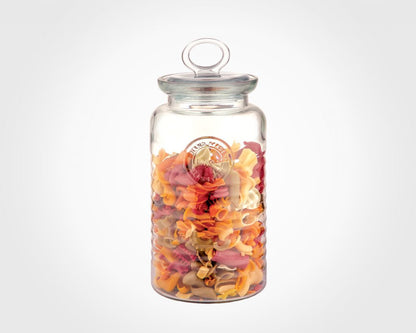 Rustic glass containers