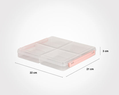 4 Section Freezer Box with Lid by Limon
