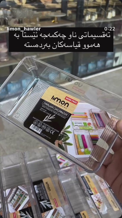 Drawer acrylic organizer