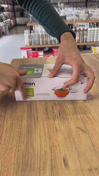 Soup bowls set